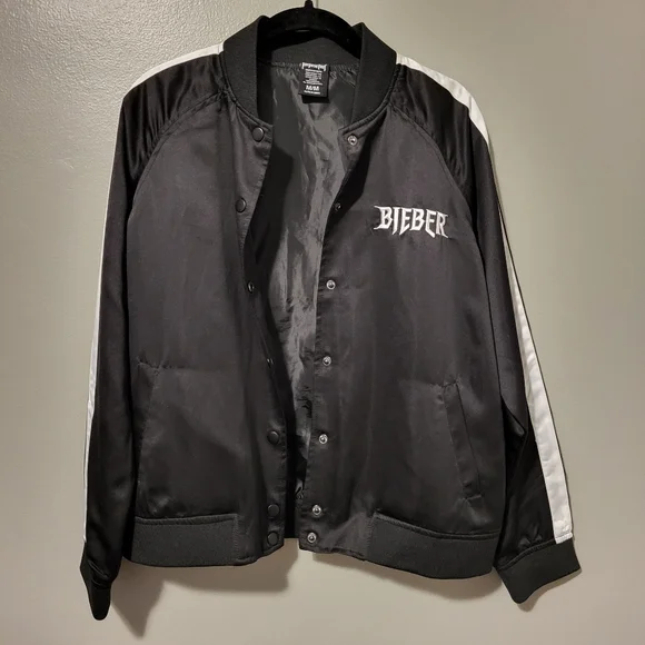 Justin Bieber Purpose Tour Button-Up Concert Jacket Size Medium - Picture 5 of 5